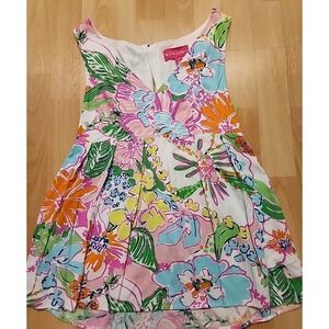 Lilly Pulitzer X Target Nosey Posey Sleeveless Top Women's Size S Floral Print